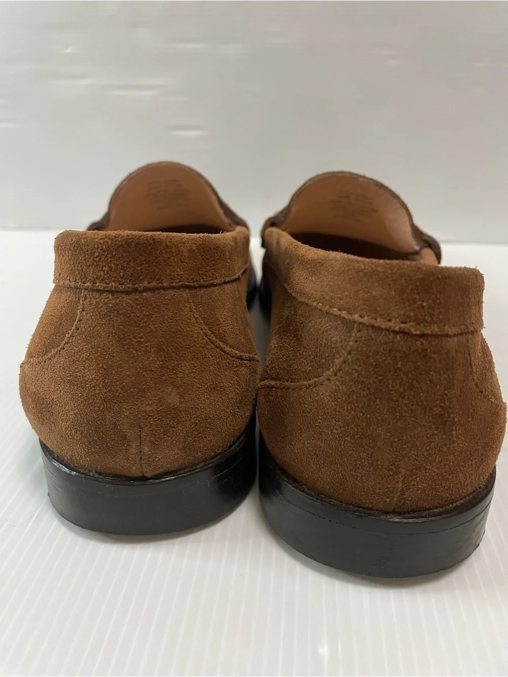 J. Crew Winona penny loafers in Castana Brown suede Size 10